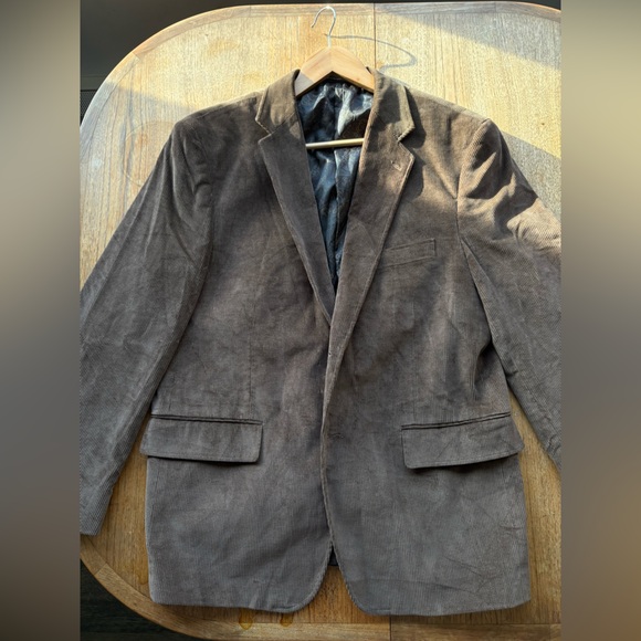 Chocolate brown corduroy blazer - Picture 8 of 8